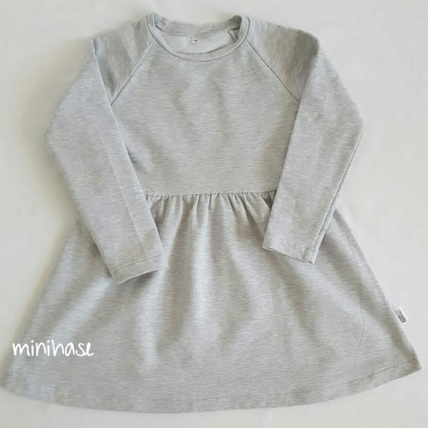 Mädchen Kleid "Grau"